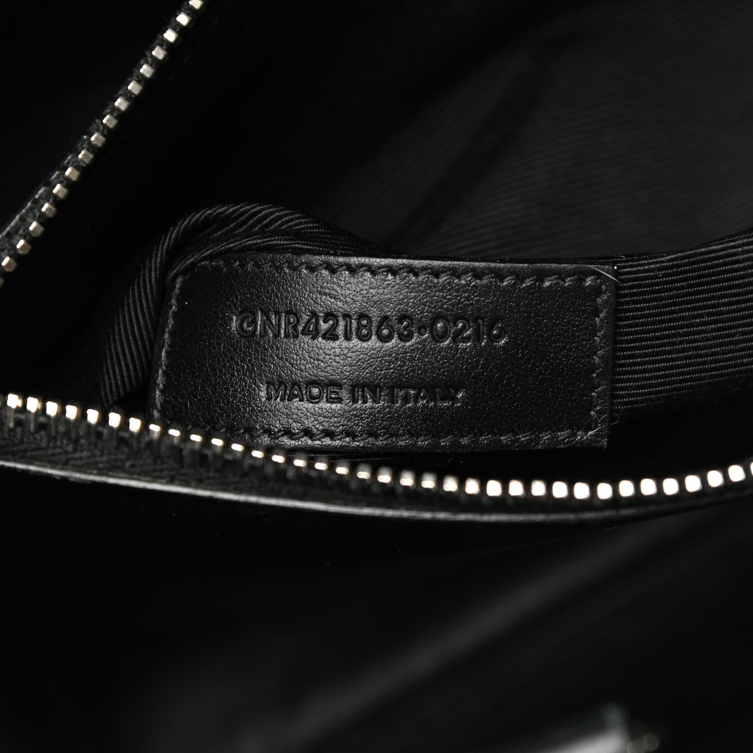 Saint Laurent Grained Calfskin Baby Sac De Jour Black 7 of 15