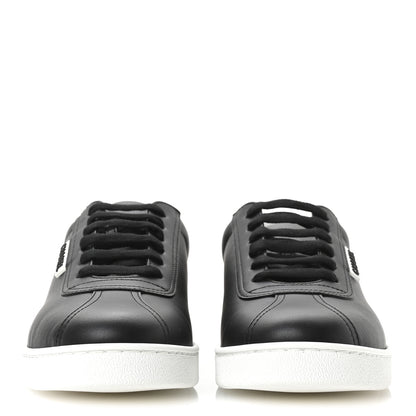 Chanel Calfskin CC Uniform Womens Sneakers 40 Black 3 of 8