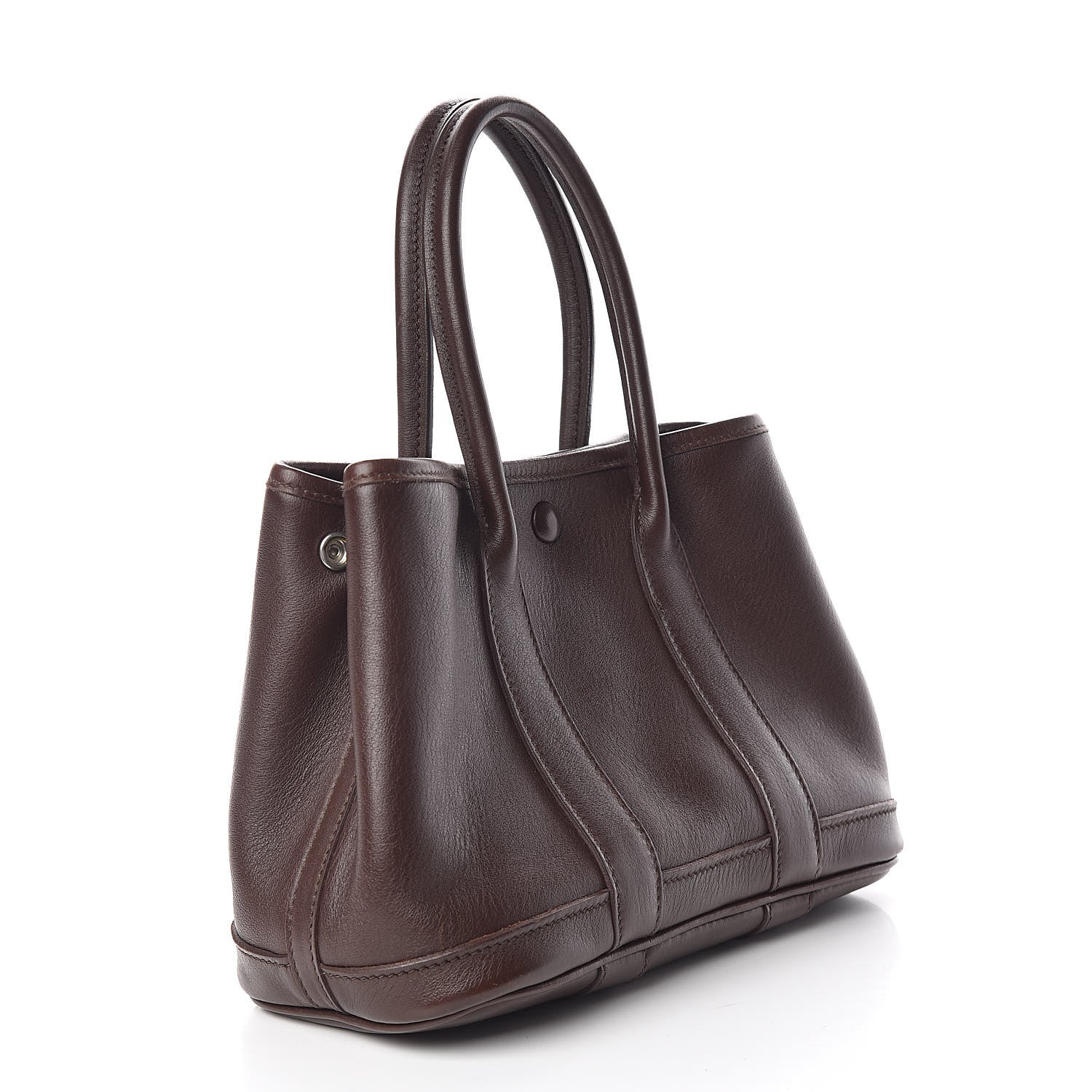 Hermes Swift Bolduc Twilly Garden Party TTPM Chocolate 3 of 11