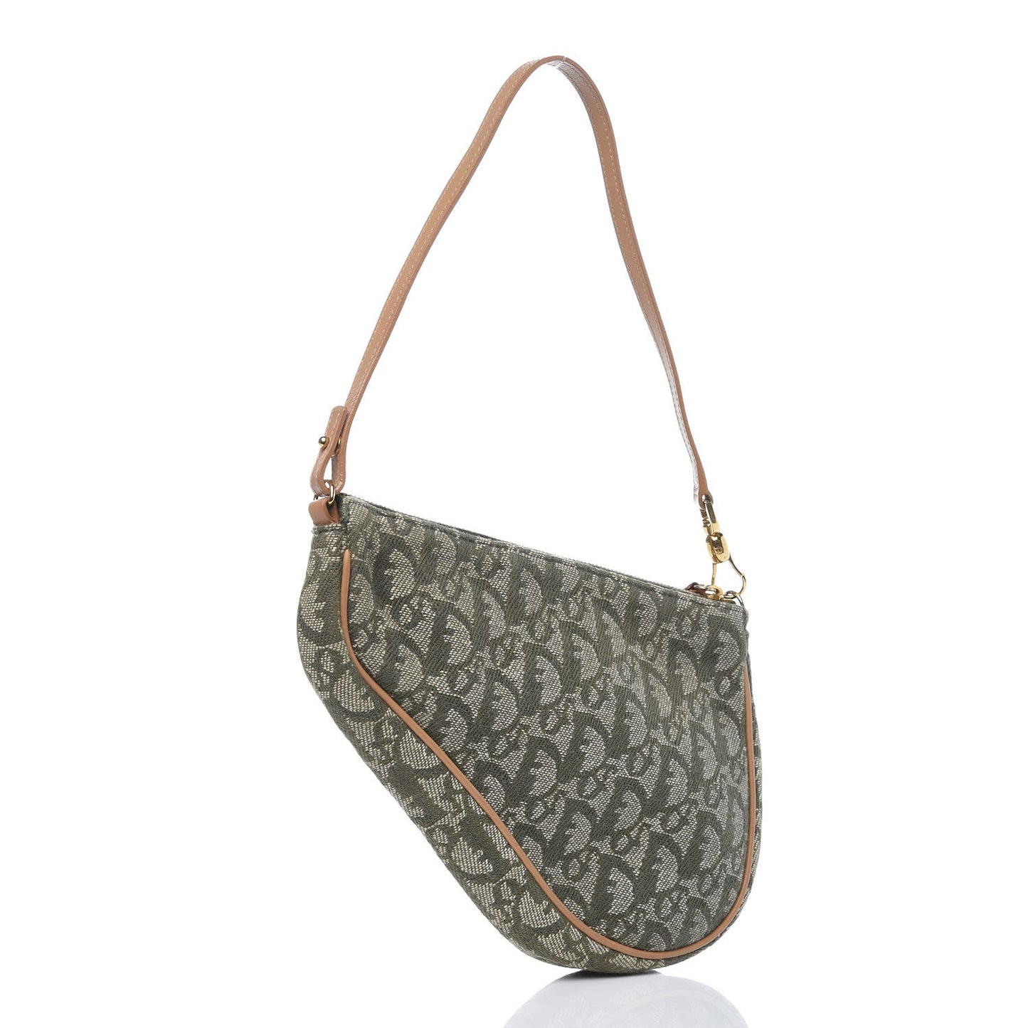 Monogram Mini Saddle Pochette Green