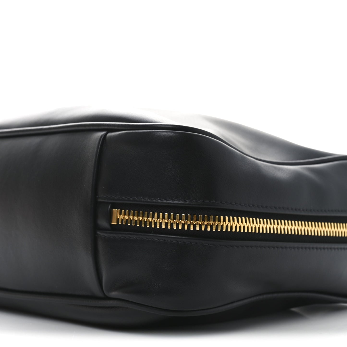 Soft Calf Softy Large Beau Top Handle Bag Black