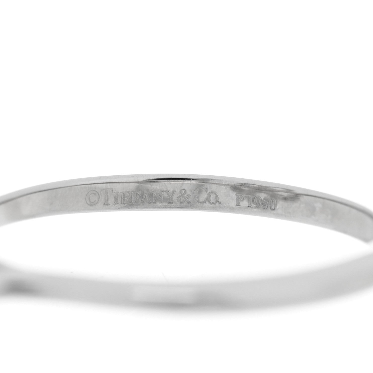 Tiffany Platinum Diamond Enchant Flower Ring 54 7 4 of 5