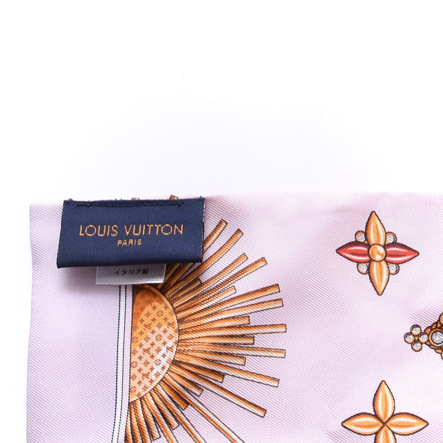 Silk Monogram Vendome Bandeau Gris