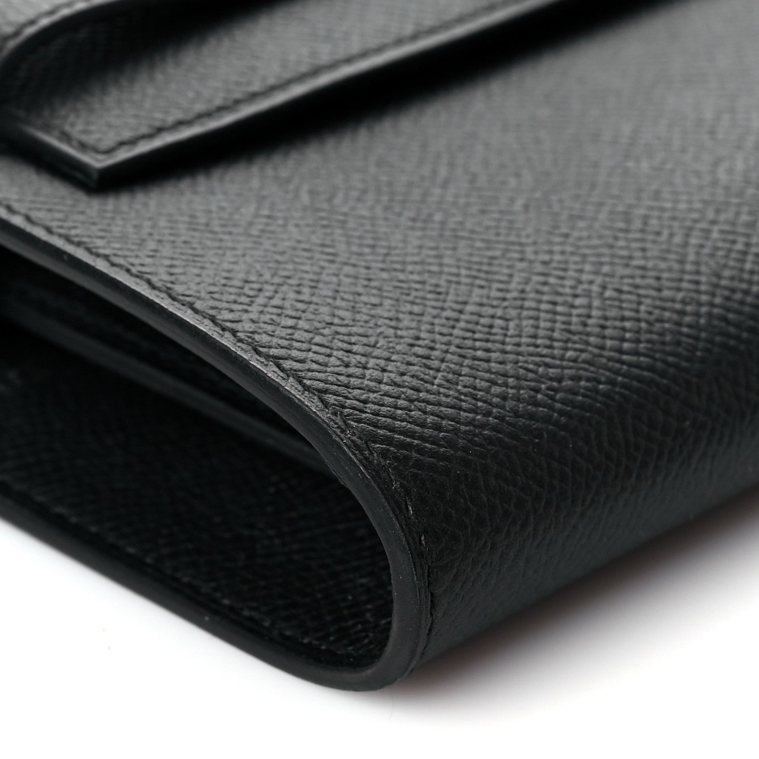 Hermes Epsom Kelly Wallet To Go Black 8 of 9