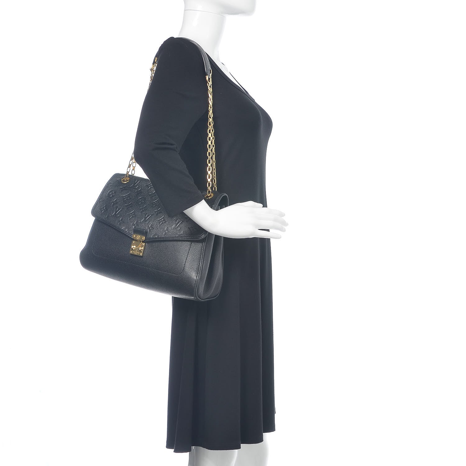 Louis Vuitton Empreinte Saint Germain MM Black 2 of 18
