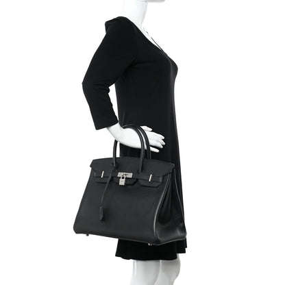 Hermes Epsom Birkin 35 Black 2 of 12