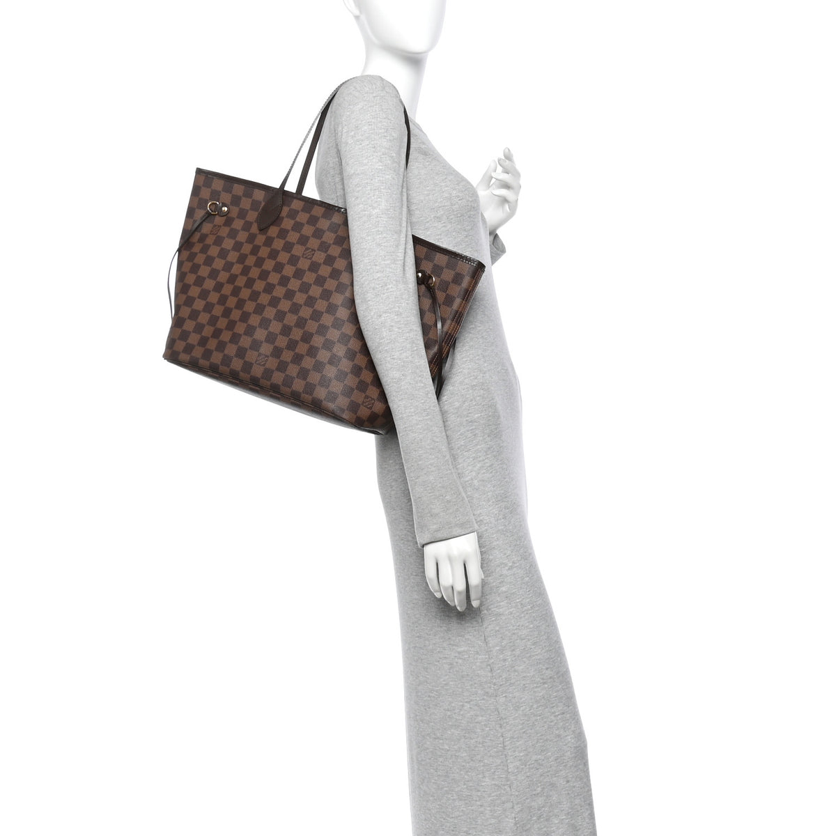 Louis Vuitton Damier Ebene Neverfull MM 2 of 13