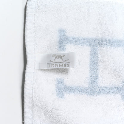 Hermes Cotton Avalon Bath Towel Bleu Glacier 3 of 6