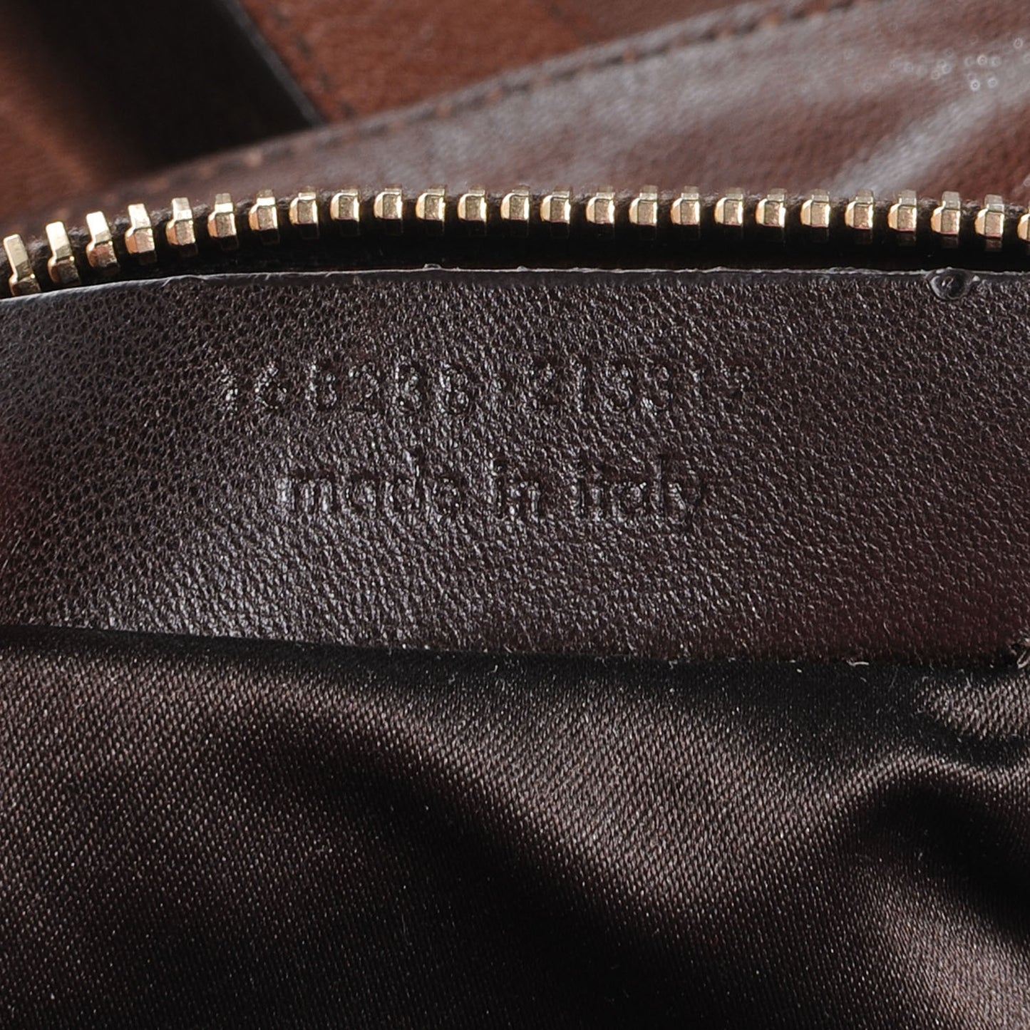 Leather Rive Gauche Brown