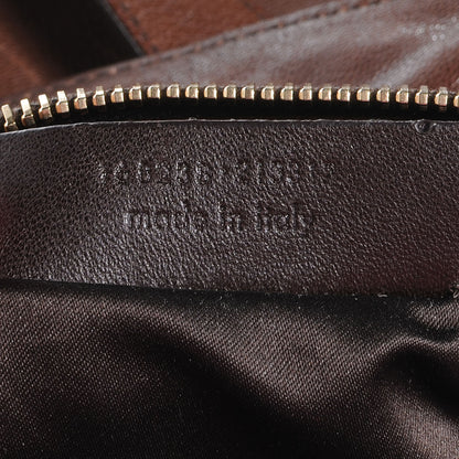 Saint Laurent Leather Rive Gauche Brown 9 of 9