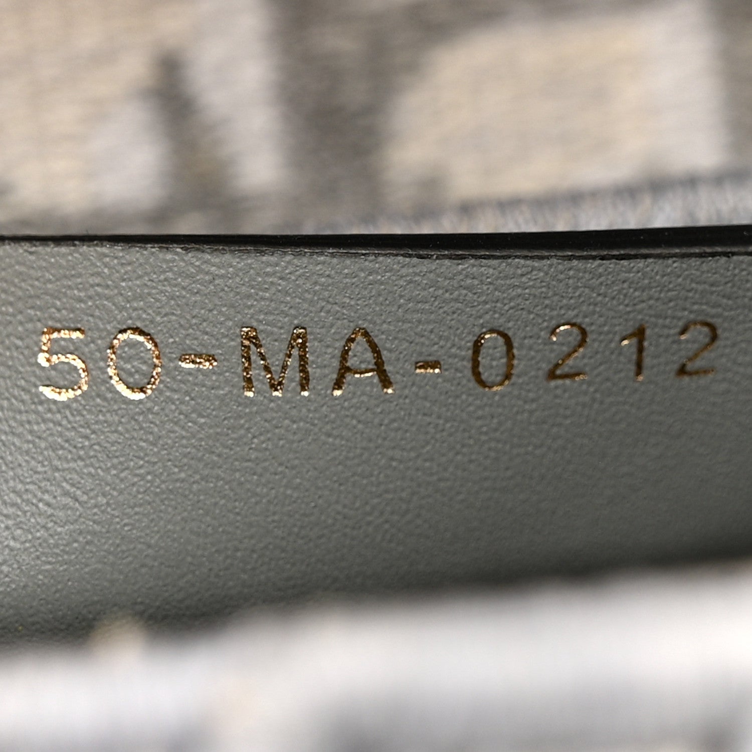 Christian Dior Oblique Embroidered Saddle Bag Gray 8 of 13