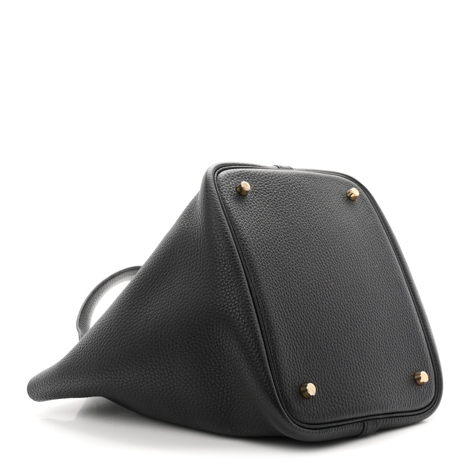 Hermes Taurillon Clemence Picotin Lock 22 MM Black 4 of 10