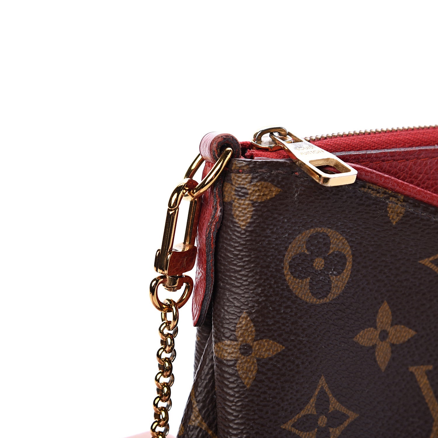Louis Vuitton Monogram Pallas Clutch Cherry 14 of 15