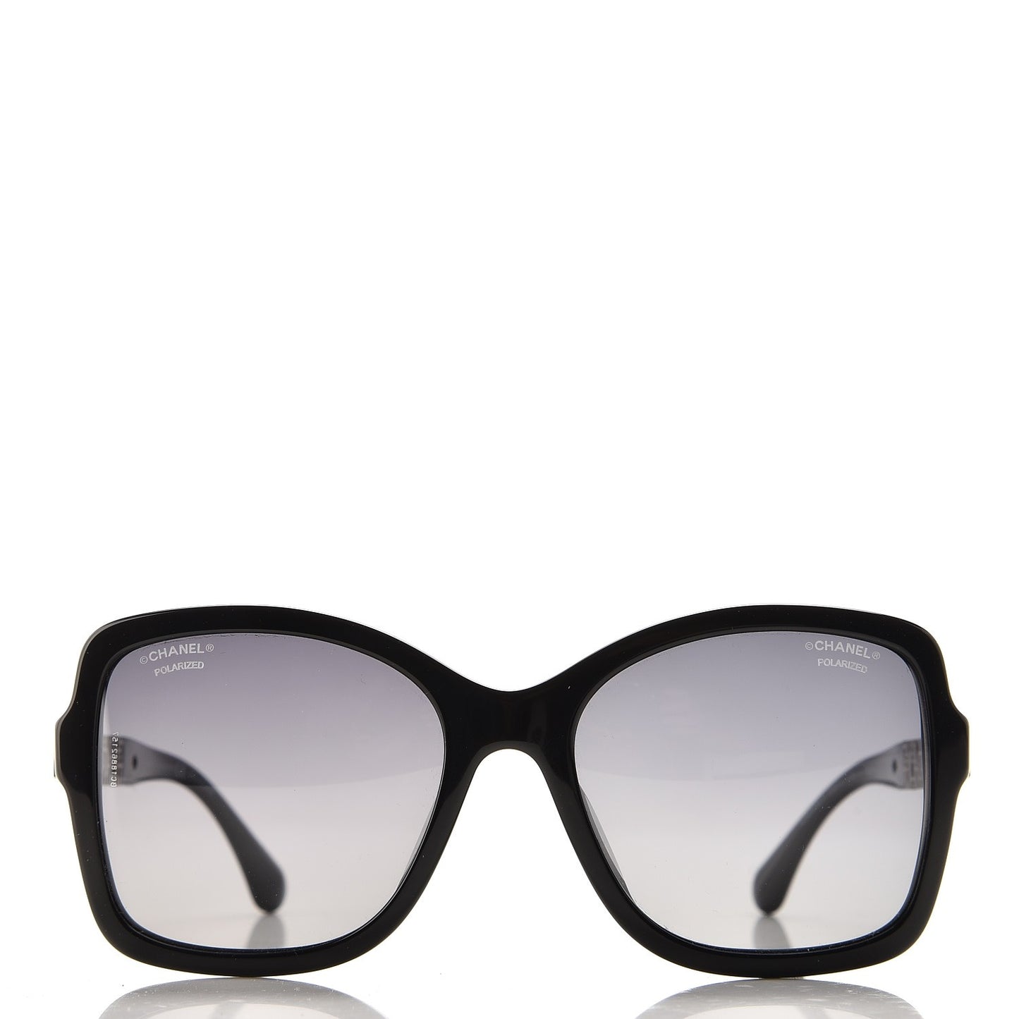 Square Winter Sunglasses 5383-A Black
