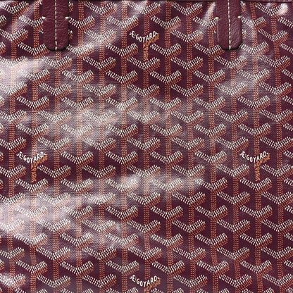 Goyard Goyardine Reversible Anjou PM Burgundy 10 of 17