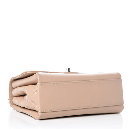 Chanel Calfskin Mini Tramezzo Flap Beige 4 of 9