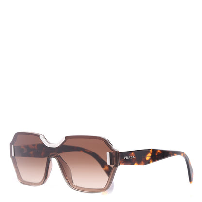 Prada Geometric SPR 15T Sunglasses Tortoise 1 of 7