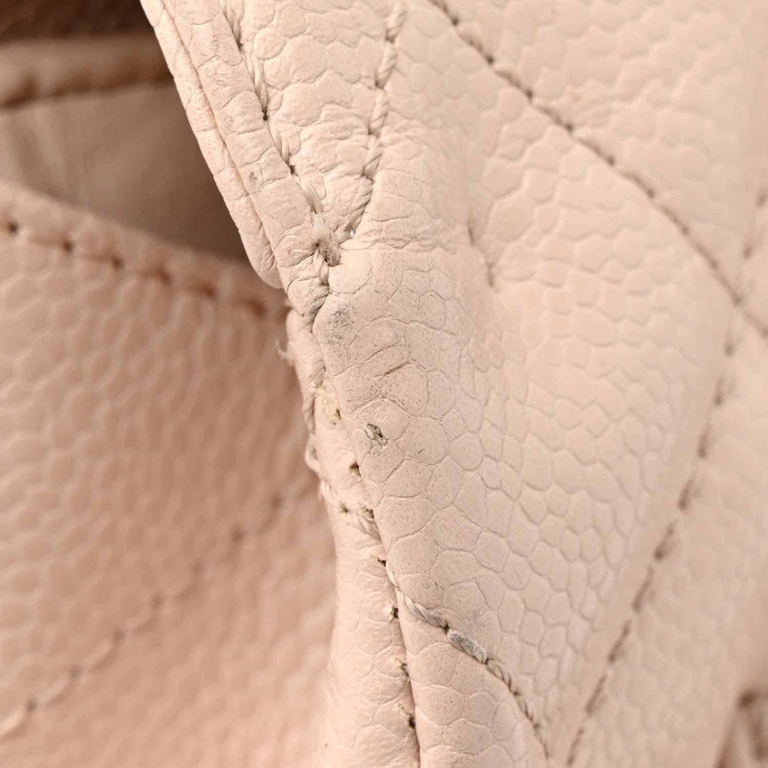 Chanel Caviar Quilted Jumbo Single Flap Beige Clair 15 of 16