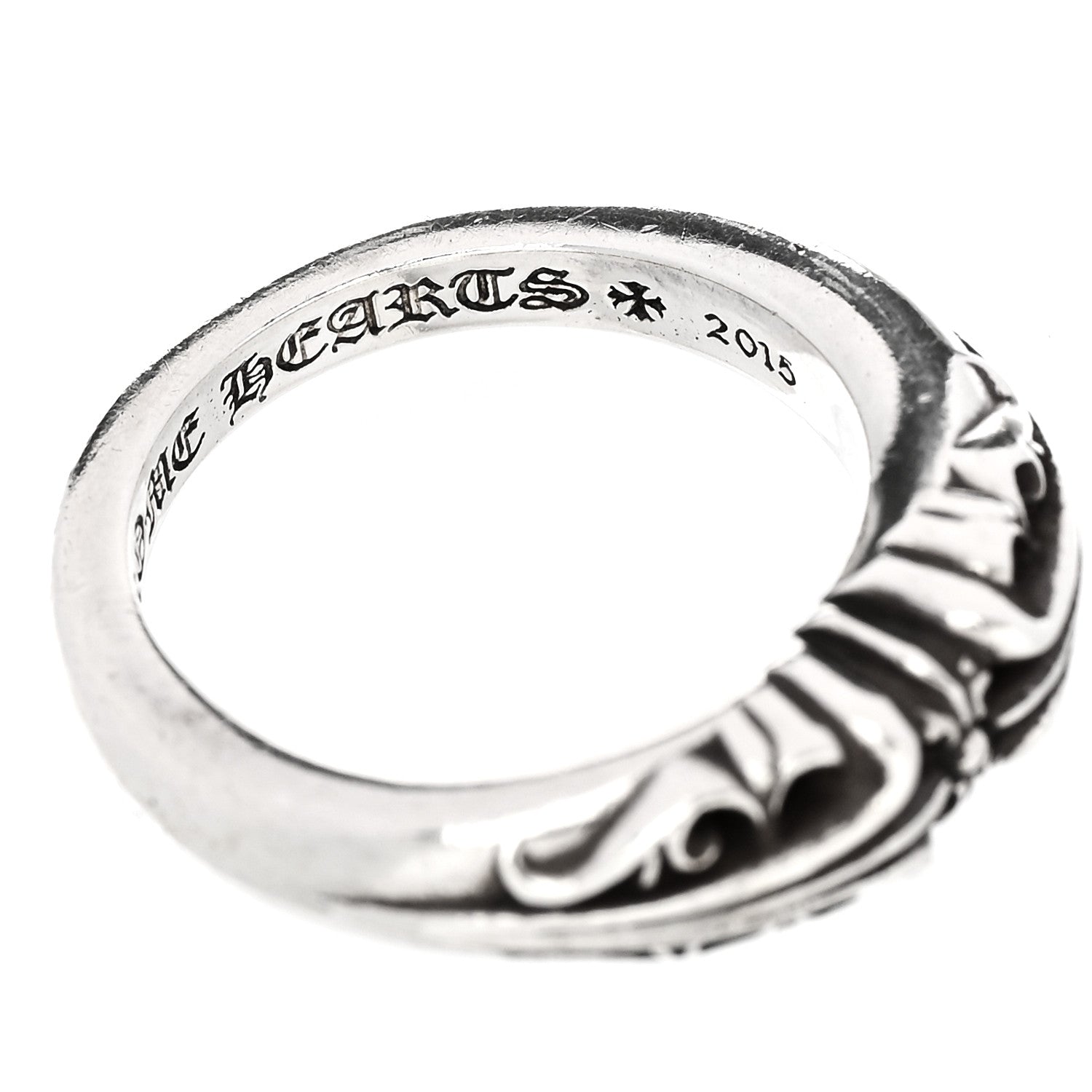Chrome Hearts Baby Floral Cross Ring 44 3 5 of 5