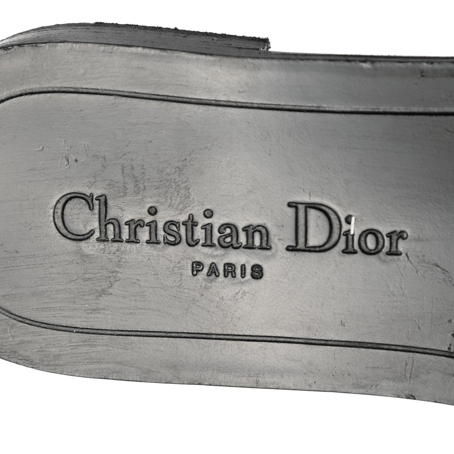 Christian Dior Calfskin Dio(r)evolution 10mm Slide Sandals 37 Off White 6 of 9
