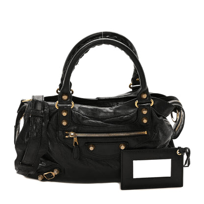 Balenciaga Agneau Giant 12 Gold Hardware Town Black 1 of 11