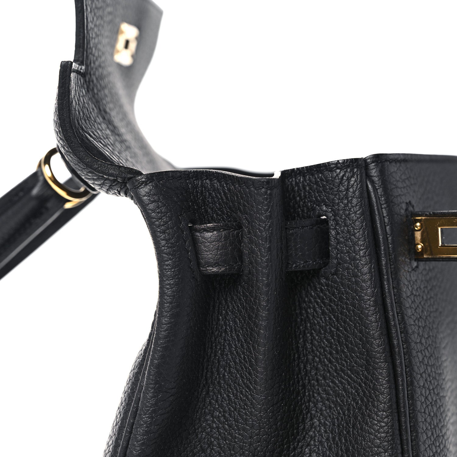 Hermes Togo Kelly Retourne 25 Black 14 of 38