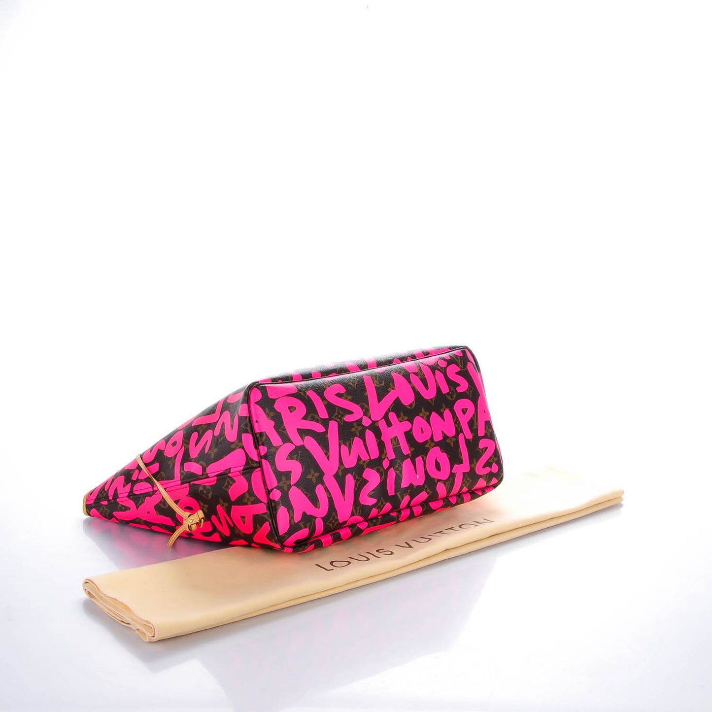 Monogram Graffiti Neverfull GM Fuchsia