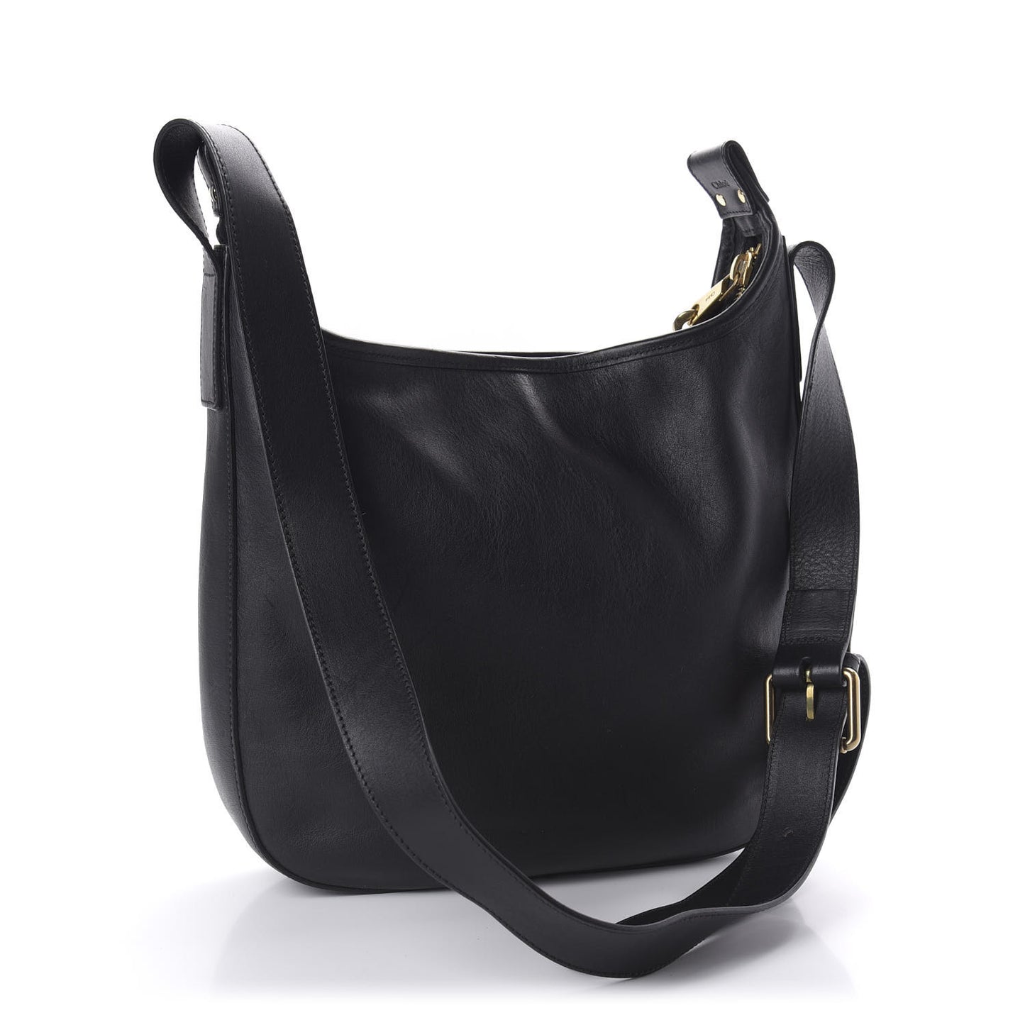 Calfskin Tassel Hobo Black