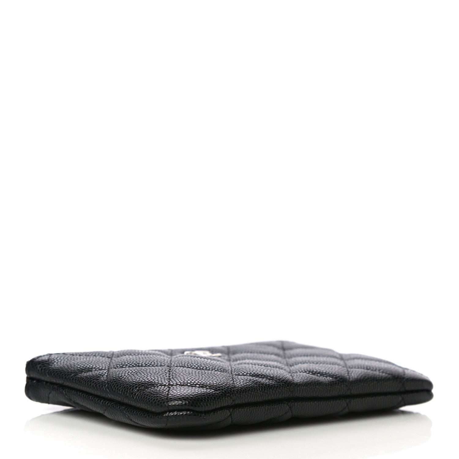 Chanel Caviar Quilted Small Cosmetic Case Black 4 of 9