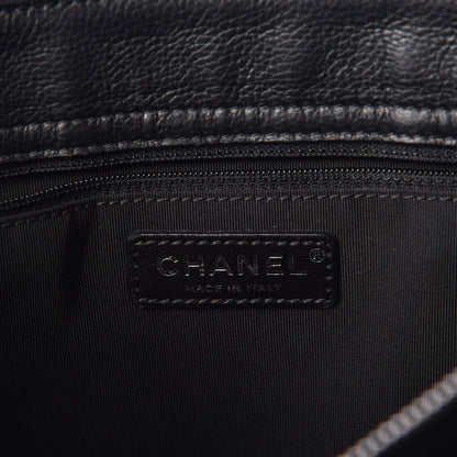 Chanel Calfskin Quilted Frame In Chain Tote Black 8 of 10