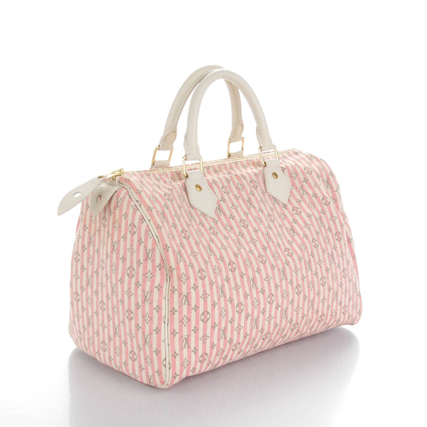 Louis Vuitton Mini Lin Croisette Speedy 30 Rouge 3 of 7