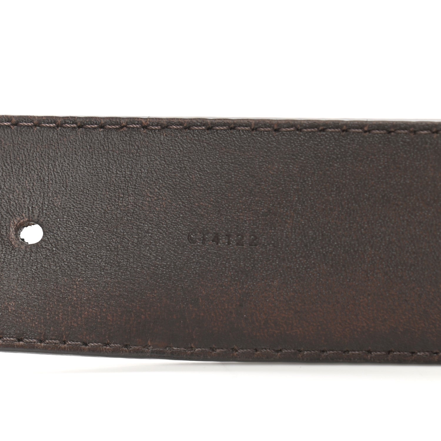 Louis Vuitton Damier Ebene 40mm LV Initiales Belt 85 34 5 of 11