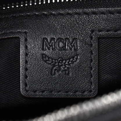 MCM Visetos Essential Boston Bag Black 6 of 8