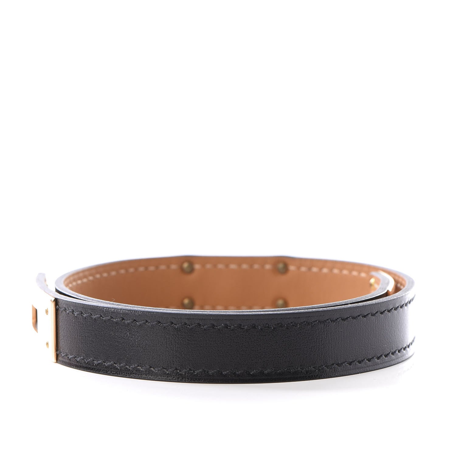 Hermes Box Kelly Double Tour Bracelet T2 Black 2 of 6