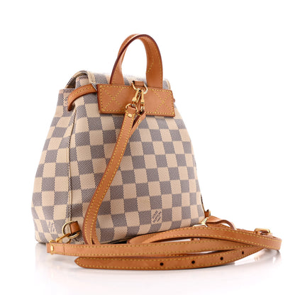 Louis Vuitton Damier Azur Sperone BB Backpack 3 of 16