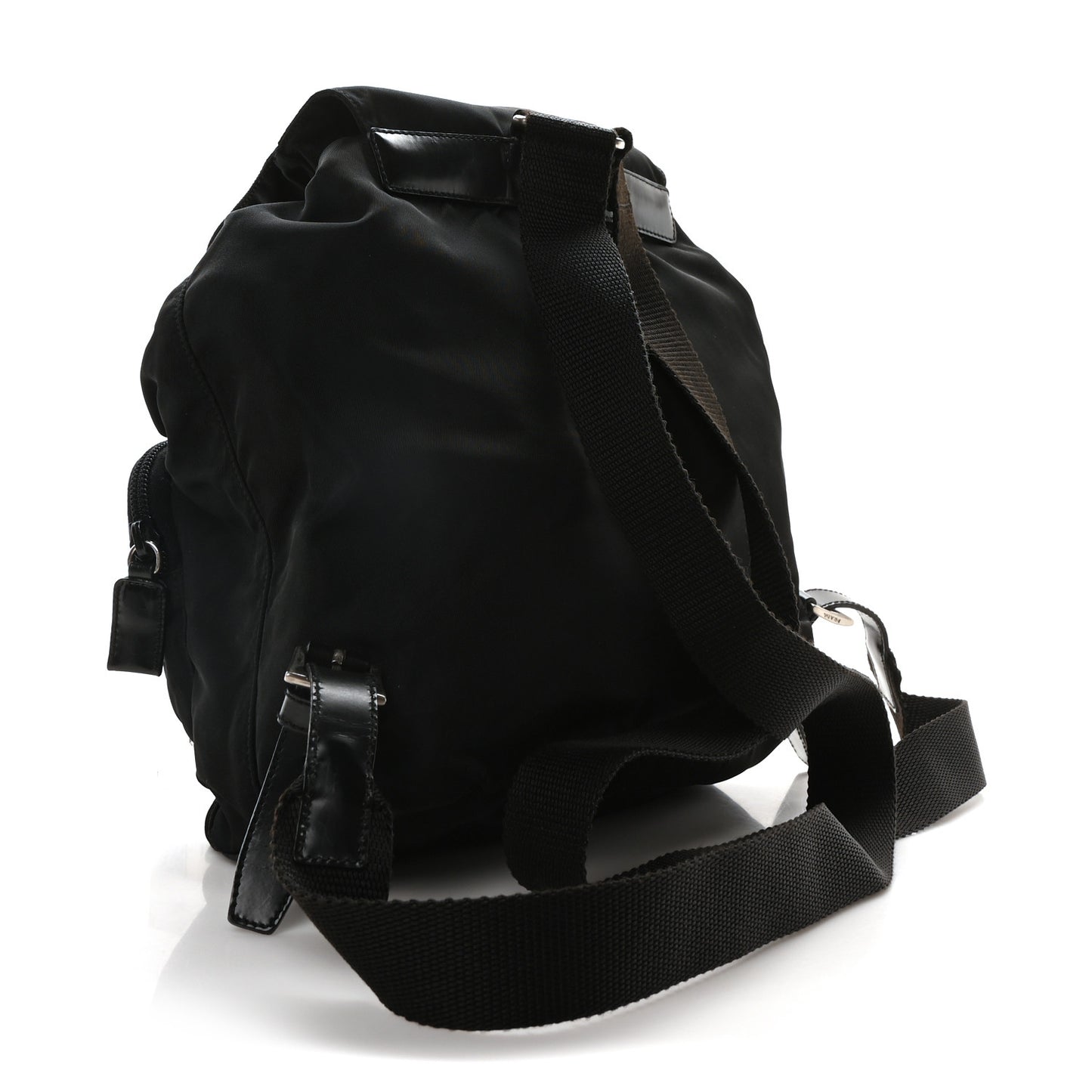 Tessuto Nylon Vela Small Backpack Black