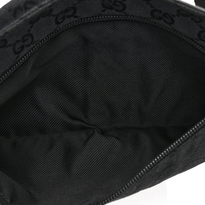 Gucci GG Monogram Double Pocket Belt Bag Black 5 of 10