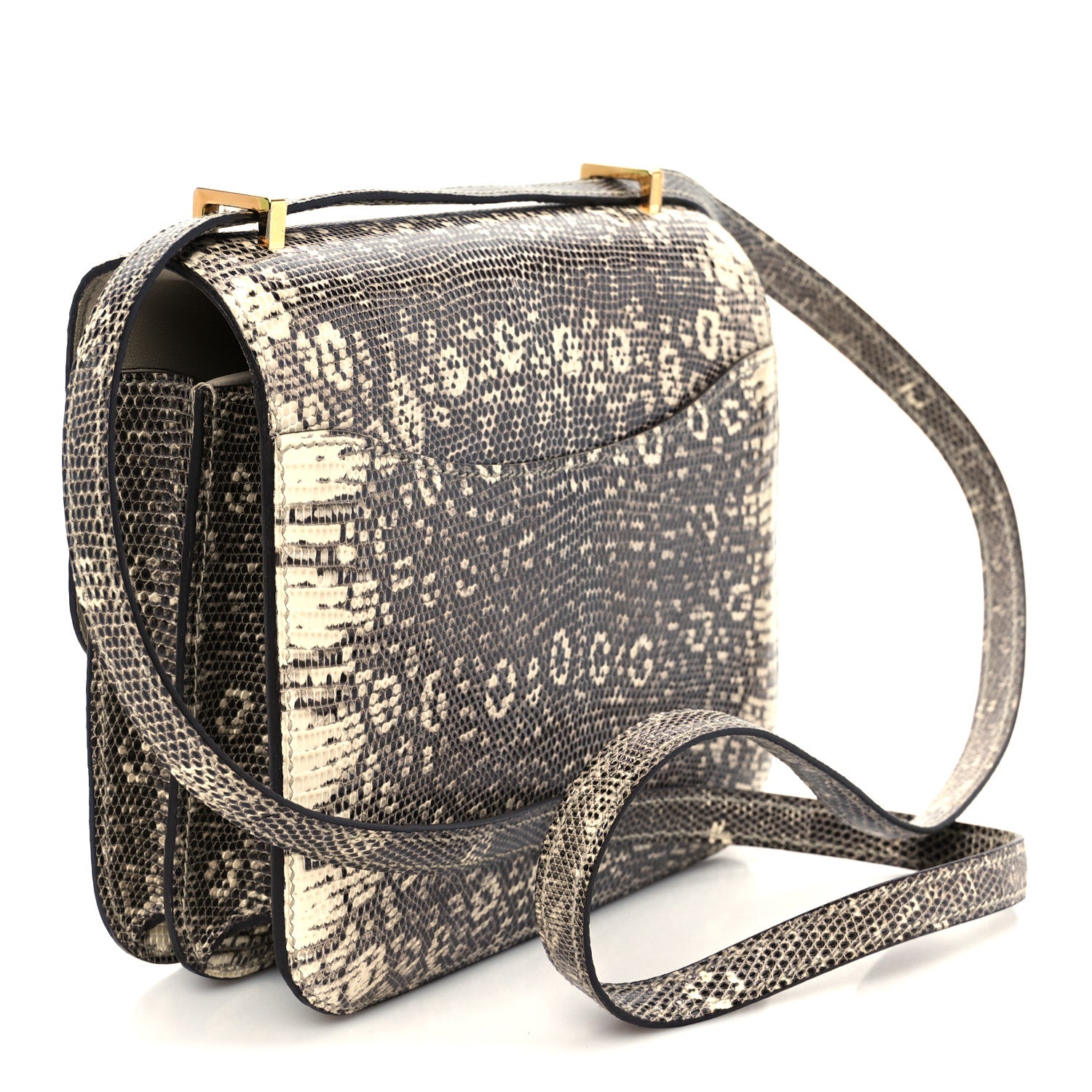 Hermes Lizard Constance 18 Ombre 3 of 12