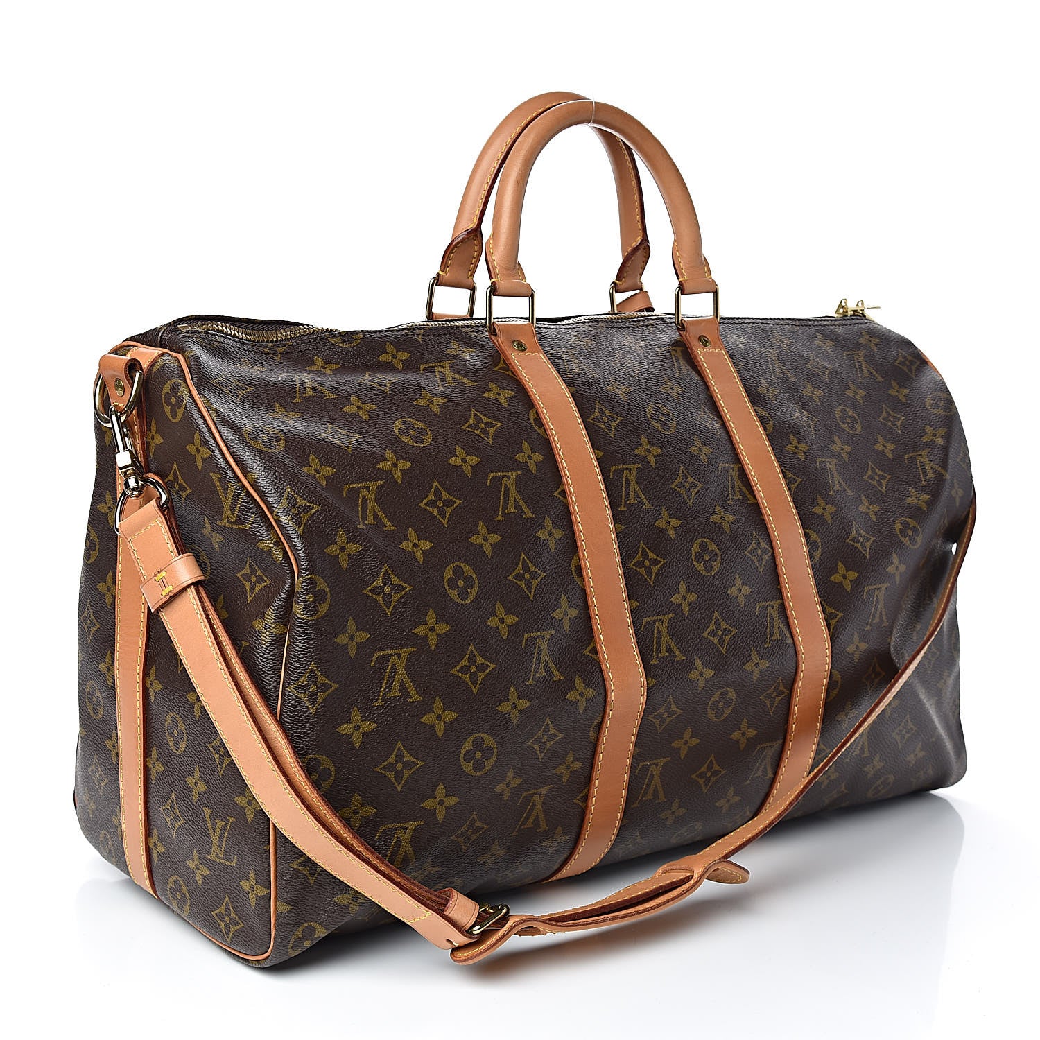 Louis Vuitton Monogram Keepall Bandouliere 50 3 of 12