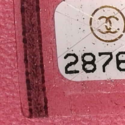 Chanel Straw Raffia Calfskin Striped Medium Deauville Tote Dark Beige Fuchsia Navy Blue 7 of 11