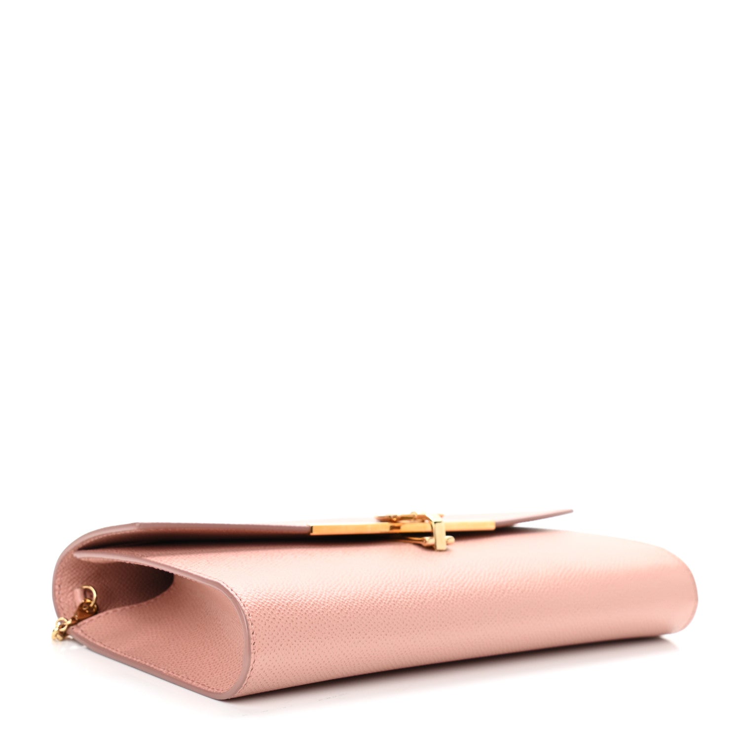 Salvatore Ferragamo Hammered Calfskin Gancini Icona Mini Bag Pink 4 of 9