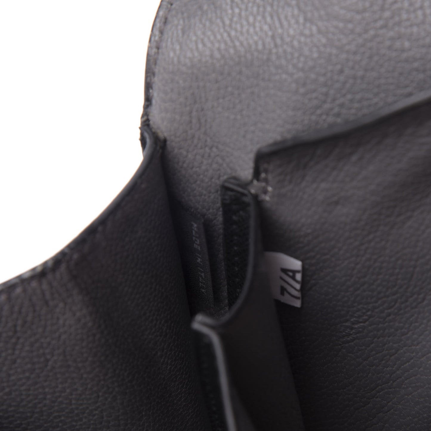 Saffiano Lux Sound Shoulder Bag Black