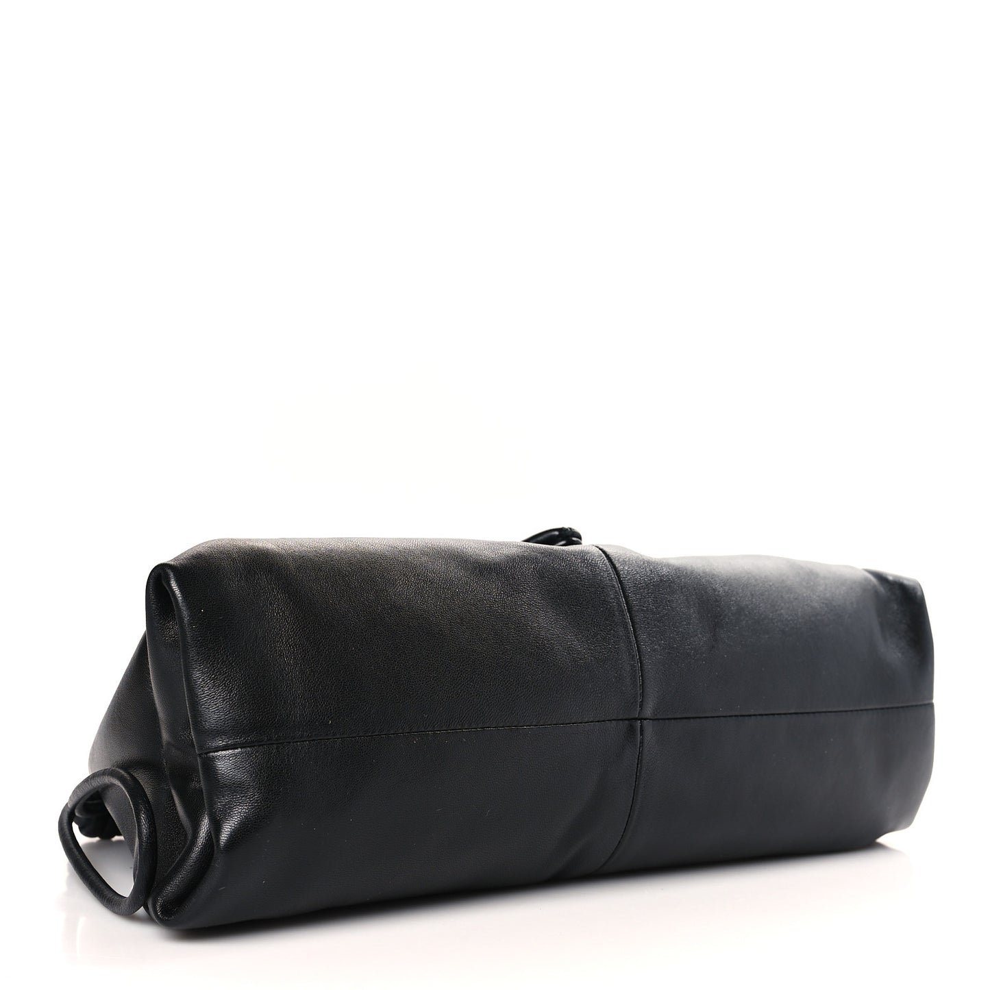 Lambskin BV Trine Clutch Black