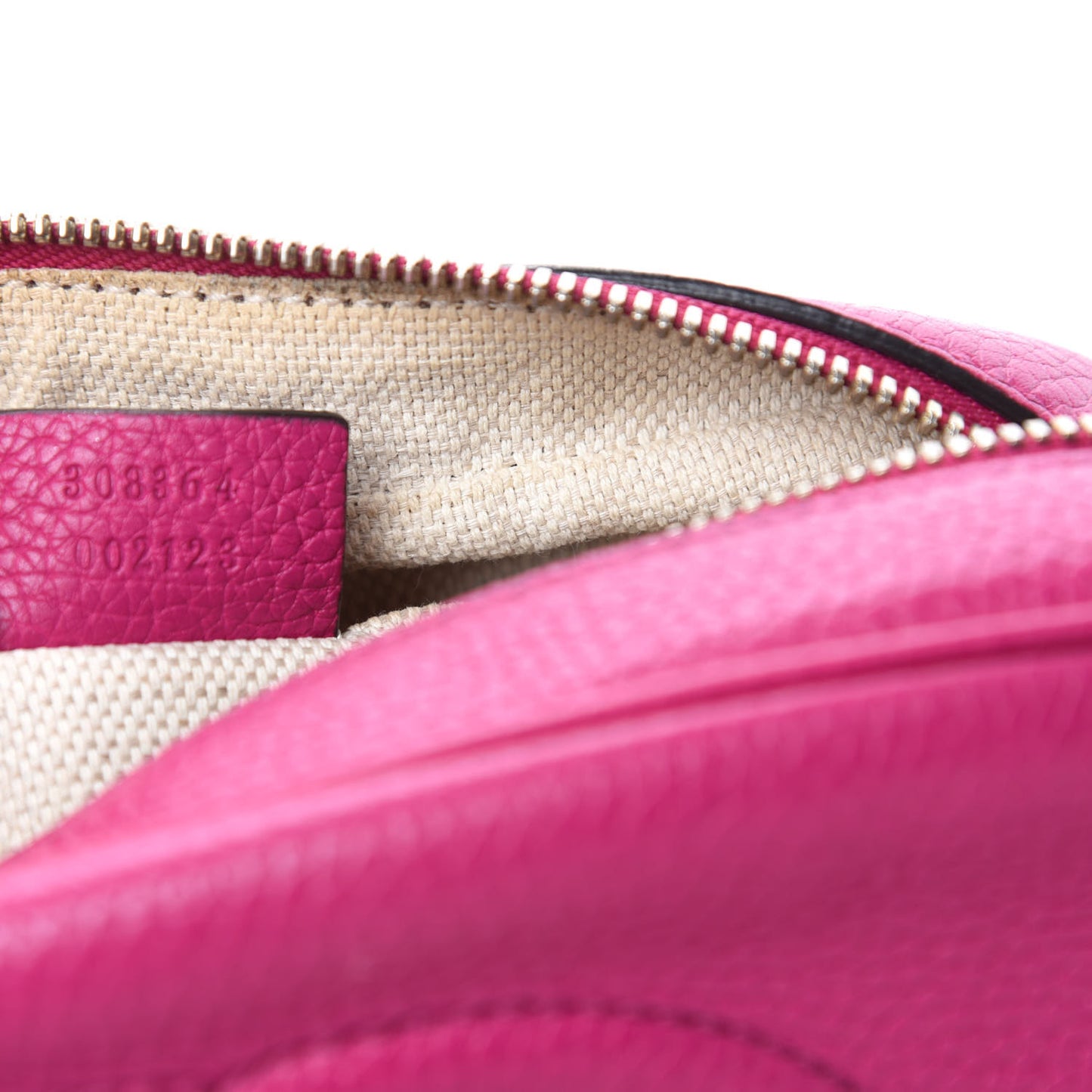 Cellarius Calfskin Small Soho Disco Bag Bright Bouganville