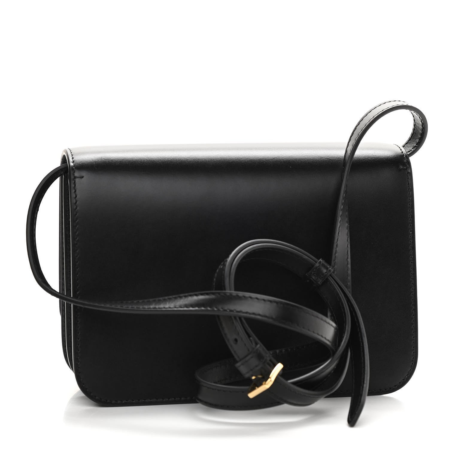 Burberry Calfskin Small TB Bag Black 3 of 10