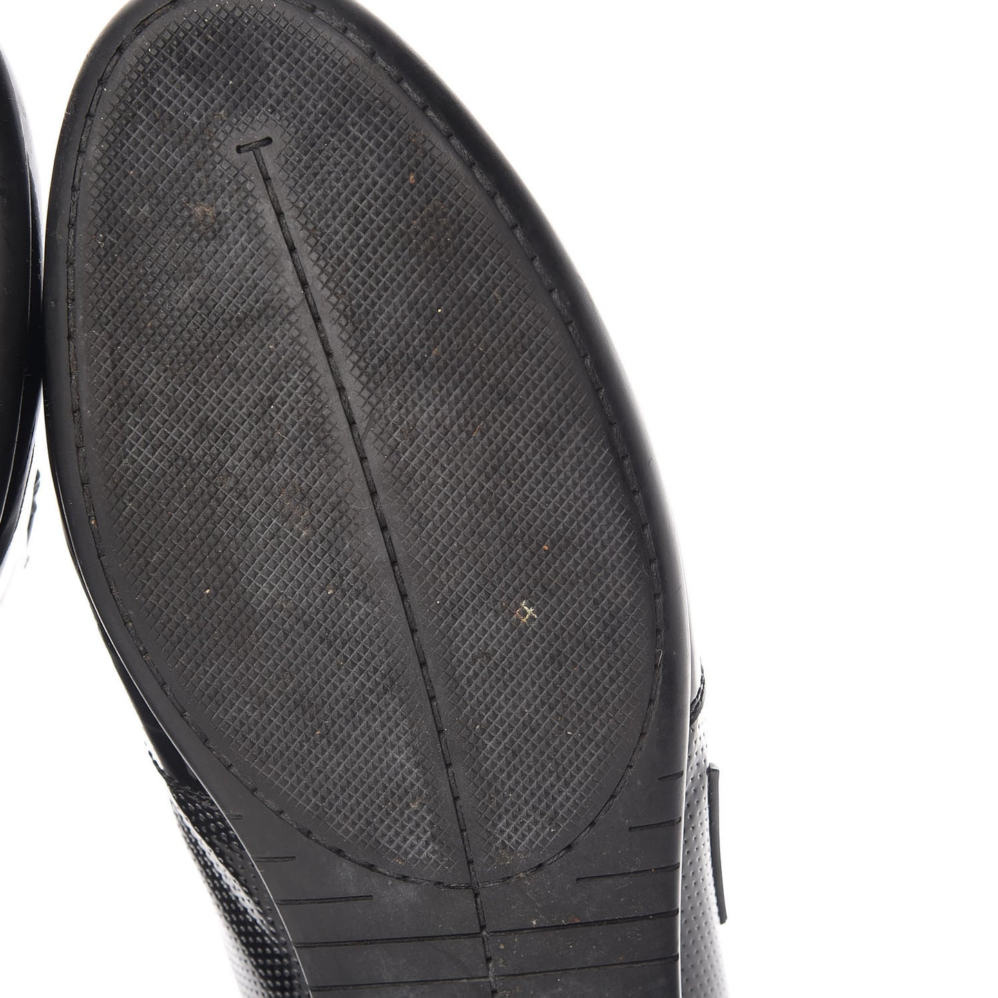 Patent Calfskin Sneakers 9 Black