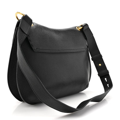Gucci Cellarius Calfskin Feline GG Marmont Flap Shoulder Bag Black 3 of 11