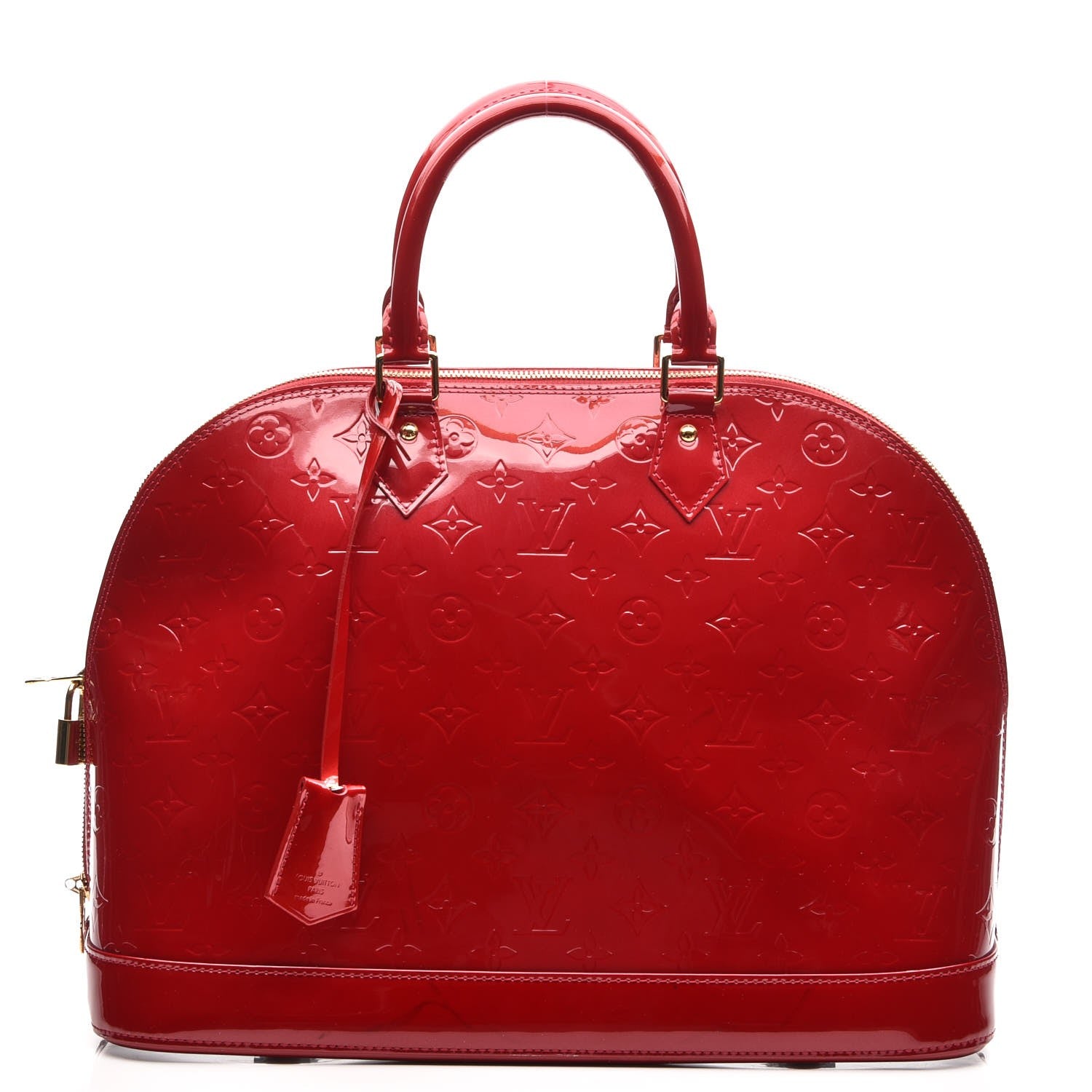 Louis Vuitton Vernis Alma GM Pomme D'Amour 1 of 7