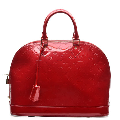 Louis Vuitton Vernis Alma GM Pomme D'Amour 1 of 7