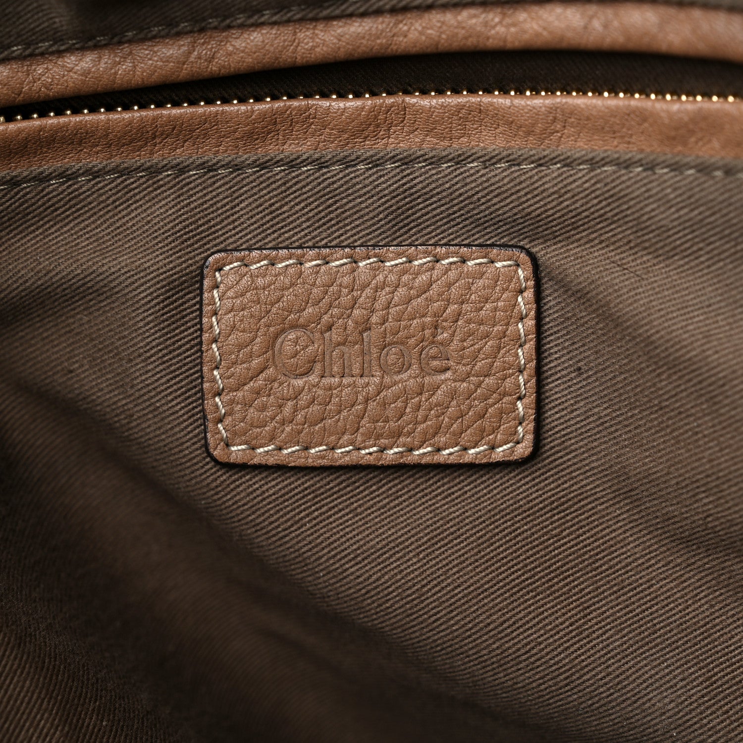 Chloe Calfskin Large Marcie Satchel Nut 6 of 13